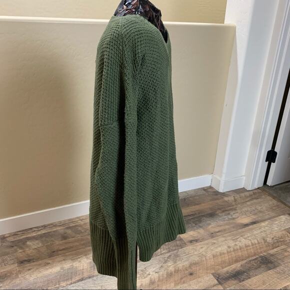 Rachel Zoe Crewneck One Shoulder Button Sweater - Picture 2 of 10